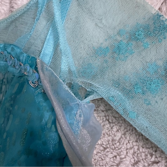 Disney | Frozen "Elsa" Winter Halloween Dress + Light Up Headband | Size 3 - Picture 9 of 16